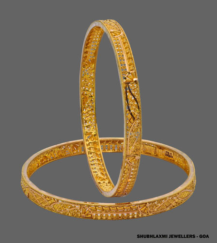 Half Round Twist Bangles – SLJ-1153