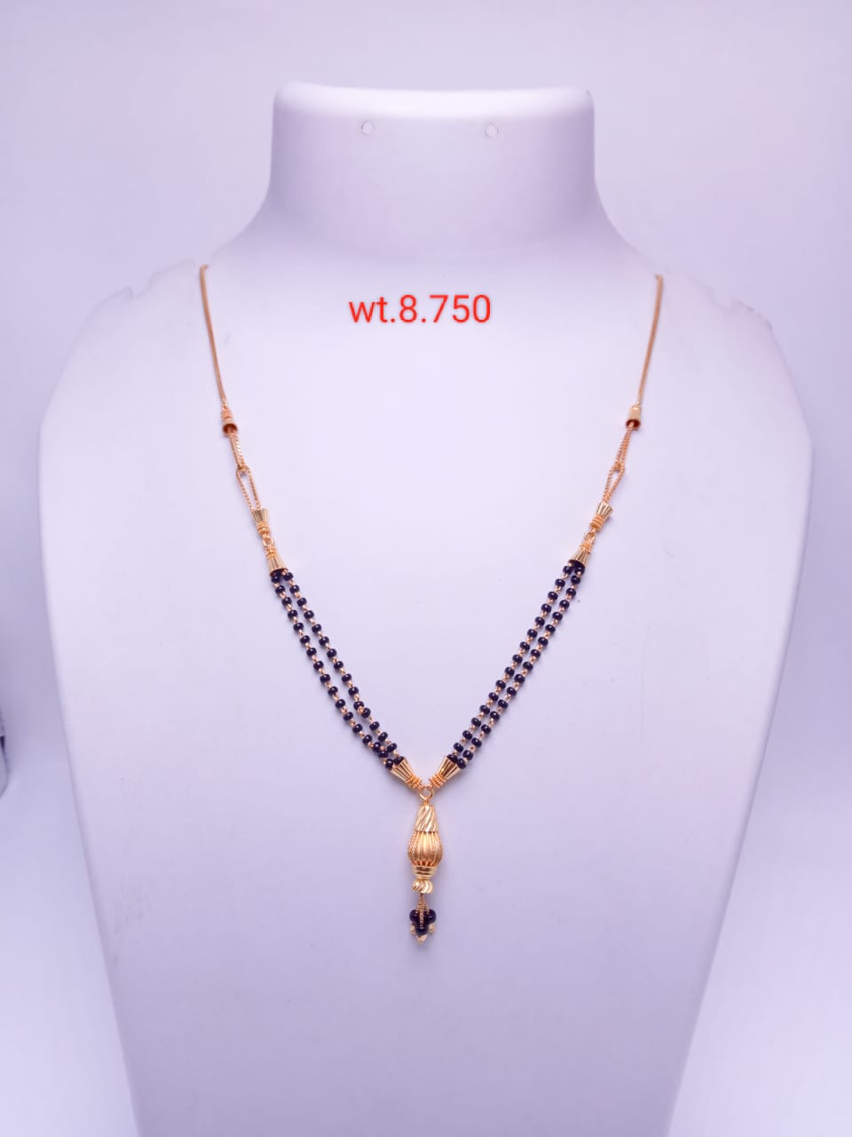 Traditional Double Line Gold Mangalsutra
