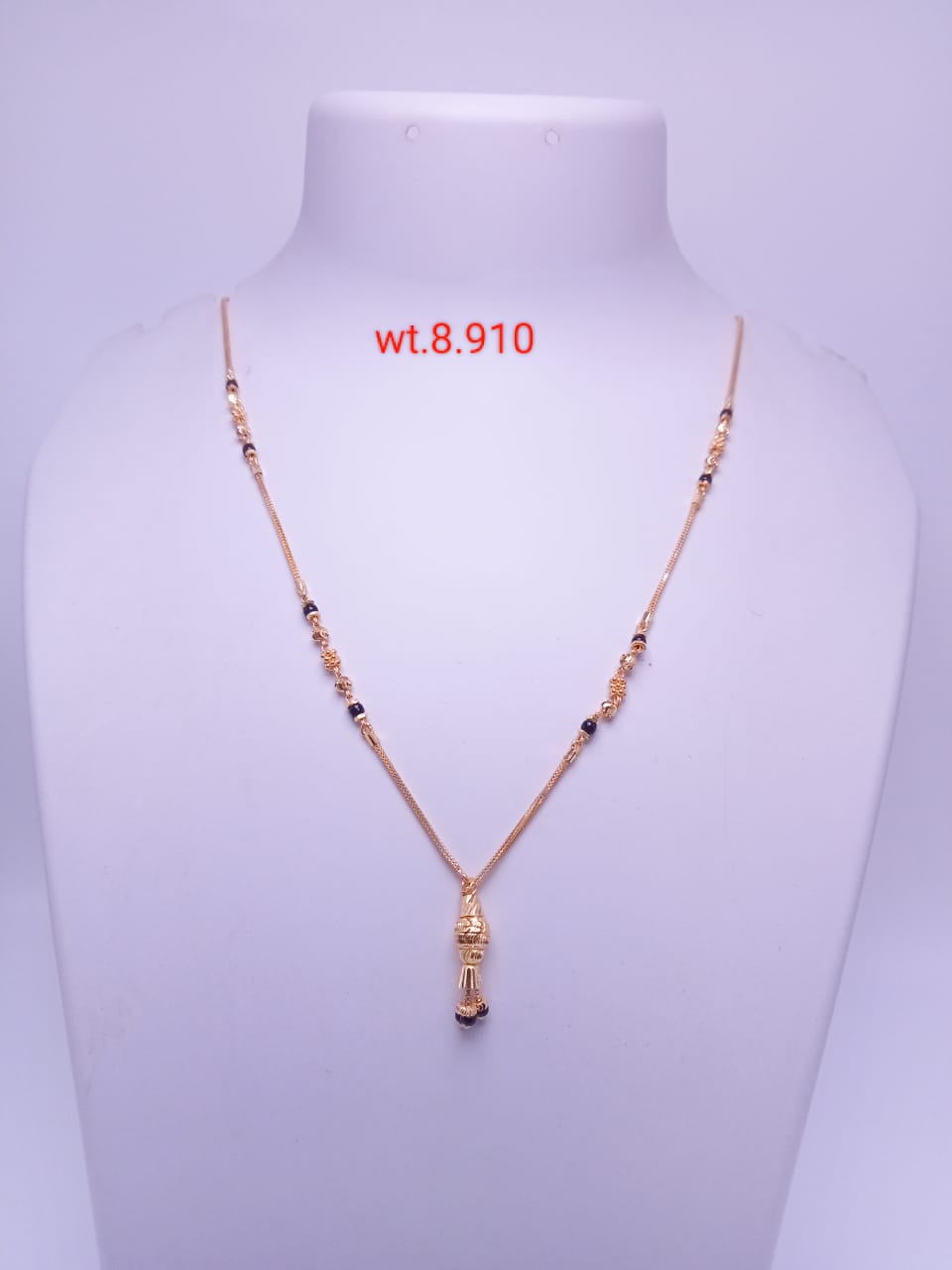 Elegant Classic Gold Mangalsutra - 8.910 grams