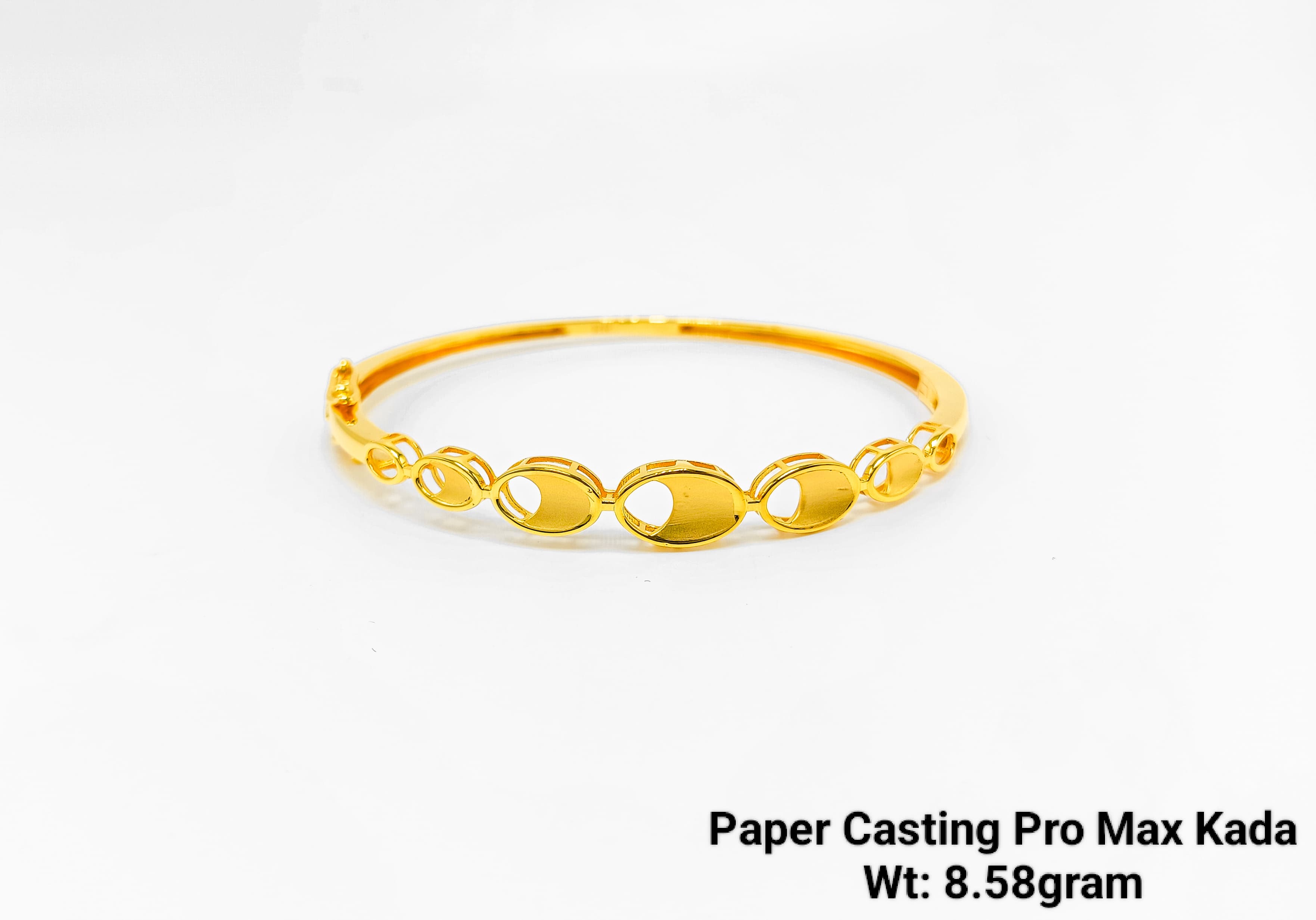 Oval Motif Paper Casting Pro Max Kada (8.58 Gram)