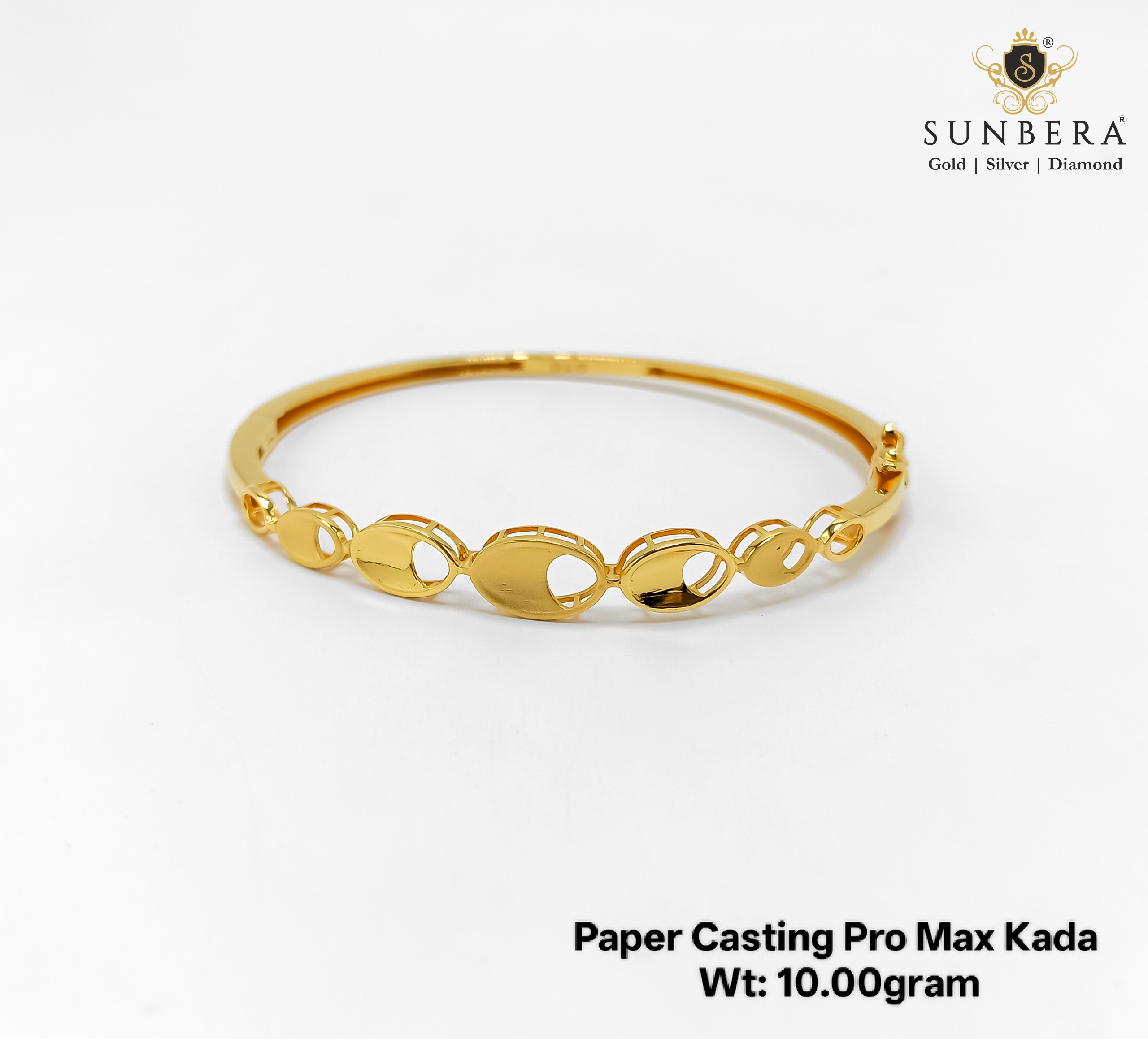 Paper Casting Pro Max Gold Kada (10.00 Gram)