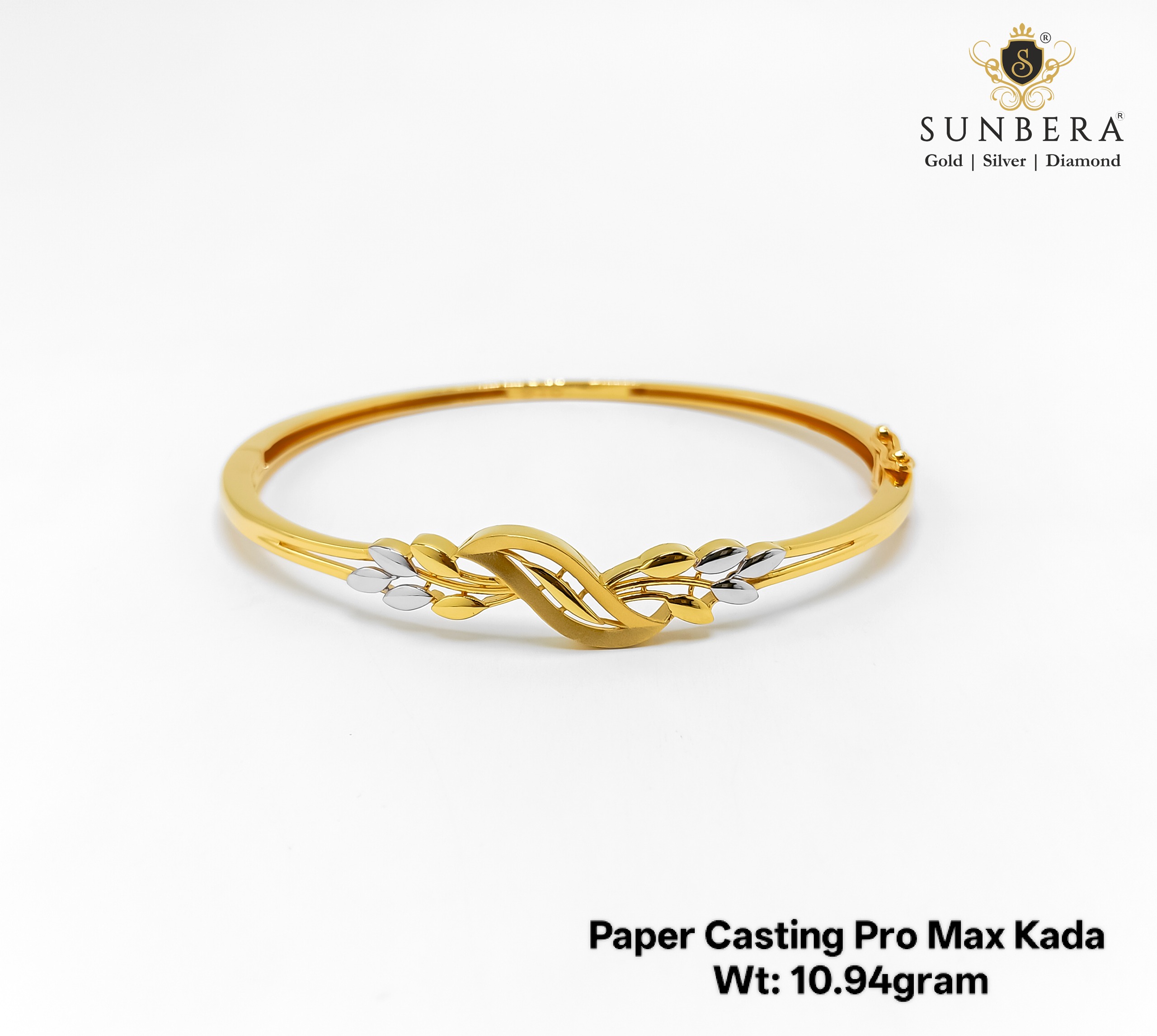 Paper Casting Pro Max Gold Kada – 22K (11.63 Gram)