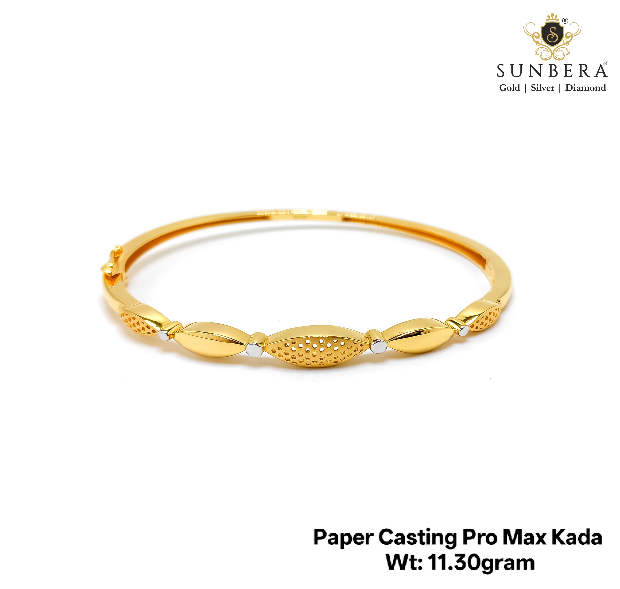 Paper Casting Pro Max Gold Kada – 11.30 Grams (22K)