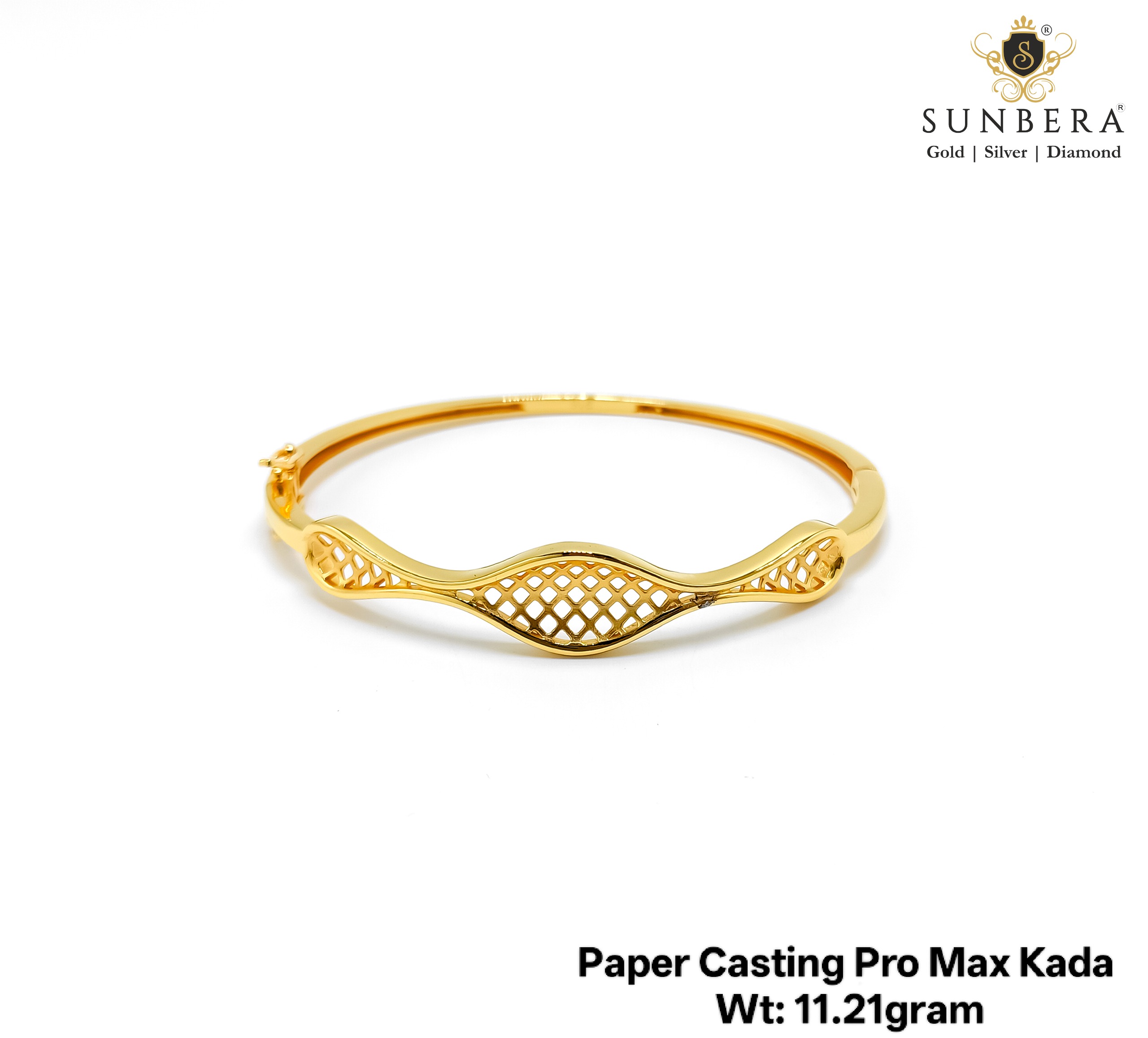 Paper Casting Pro Max Gold Kada – 11.21 Grams