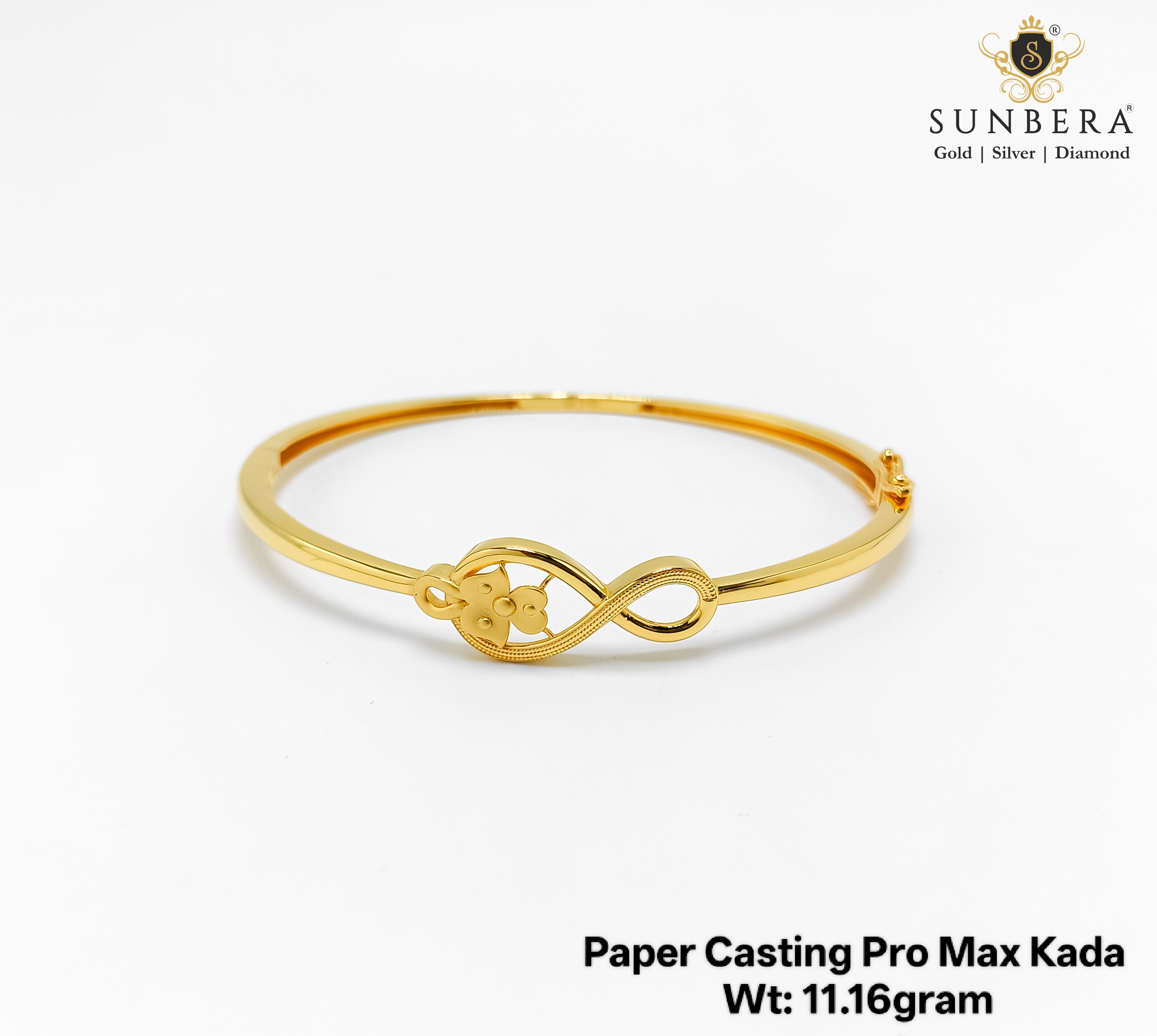 Paper Casting Pro Max Gold Kada – 11.09 Grams