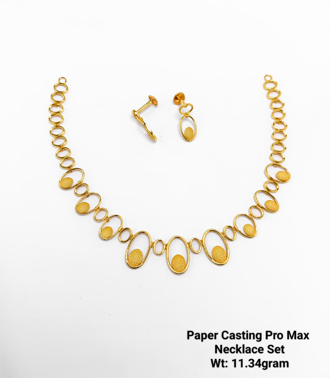 Paper Casting Pro Max Oval Loop Necklace Set (11.34 g)